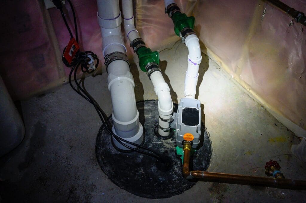 Sump Pump in basement